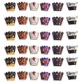 thumbnail image 4 of Décorations de Cupcakes d'Halloween, Kit de Doublures de Cupcakes Mignons pour Fête 36 Pcs, 4 of 8