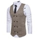 thumbnail image 1 of Traje de Chaleco Cruzado de Lana Para Hombre Chaleco de Negocios Retro Odeerbi ODB-6, 1 of 9