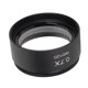 thumbnail image 2 of Lente objetivo de microscopio estéreo 0.7X Lente objetivo auxiliar de metal de visión grande HD para microscopios, 2 of 5