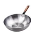 thumbnail image 4 of Sartén Wok antiadherente, sartén Universal para saltear, olla antiadherente, utensilios de cocina sin recubrimiento, sartén para freír, Wok de hierro 36cm sin oreja, 4 of 8