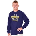 thumbnail image 5 of College Grad Class Degree Educated Long Sleeve TShirt Men Women Brisco Brands S, 5 of 6