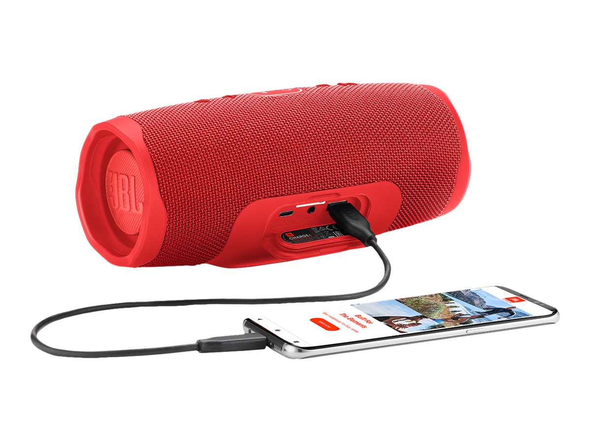 Restored JBL Charge 4 Portable Bluetooth Speaker, Red (Refurbished) - image 2 of 2