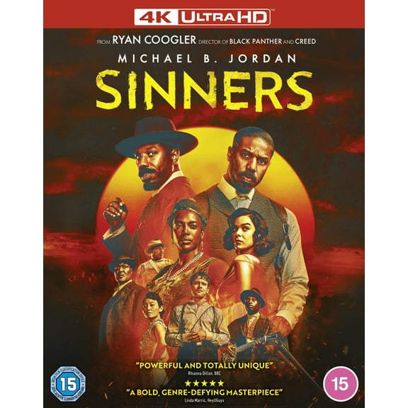 Sinners (4K Ultra HD) Jayme Lawson Jack O'Connell Wunmi Mosaku Delroy Lindo Li Jun Li Yao