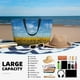 thumbnail image 5 of Disketp Blooming Sunflower Field Bolsa de Playa de Gran Capacidad, Bolso Impermeable y a Prueba de Arena para Mujer, Ideal para Playa, Piscina y Natación, 5 of 7
