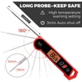 thumbnail image 3 of Food Thermometer Grill Thermometer Meat Thermometer Kitchen Thermometer Digital Thermometer, 3 of 8