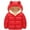 Red, variant on Odeerbi Baby Boys Girls Coats Winter Outerwear Jackets Children's Lamb Velvet Cotton-padded Rabbit Ears Padded Cotton-padded Jacket