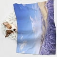 thumbnail image 6 of Pofeuu Lavender Fields Under Blue Sky Print Puppy Blanket,Dog Blankets,Pet Blanket Cozy Cat Blankets for Indoor Cats, Fuzzy Pet Blanket for Kitten Doggy Dog Blankets-Small, 6 of 8