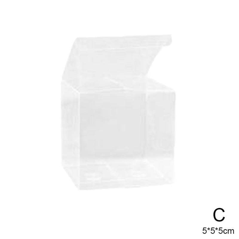 Cajas de plástico transparentes fabricadas en PET, PVC o