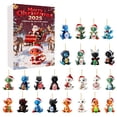 thumbnail image 1 of Calendario de Adviento sorpresa 24 días de cuenta atrás hasta Navidad Huevos sorpresa coleccionables misteriosos para niños y familia Actividad festiva para fiestas, 1 of 6