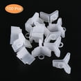 thumbnail image 3 of Uxcell Plastic Fishing Hook Bonnets Treble Hook Covers Fit for 1/0,2/0, White 100 Pack, 3 of 6