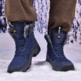 thumbnail image 3 of Botas Invierno Senderismo Trekking Al Aire Libre Con Aislamiento Impermeable para Hombres, 3 of 9