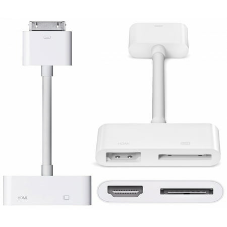 Digital AV Adapter HDMI for Audio/Video Device,TV;Apple iPad,iPhone 4,iPod