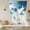 Blue, variant on Navy Blue Fish Balloon Curtains for Living Room/French Door, Nautical Coastal Summer Ocean Modern Rustic Tie Up Curtains 63 Inch Length Energy Saving Kitchen Curtains Shades for Windows 42"x63"