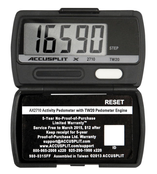 NEW ACCUSPLIT AX2710 Accelerometer Pedometer Steps only FREE SHIPPING 