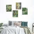thumbnail image 5 of PixonSign Adhesive Canvas Poster, Wall Art Summer Pastel Flower Forest, Set of 4 Classic Countryside Wall Decor Arts, Nature Plant Botanical Wall Décor, Modern Home Artwork - 8"x10", 5 of 5