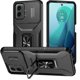 thumbnail image 1 of Funda para GANGXUN Motorola Moto G 5G 2024 - Soporte metálico, Función magnética, Negro, 1 of 5