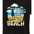 thumbnail image 3 of Pete The Cat - I Dig The Beach  - Women's Short Sleeve Graphic T-Shirt, 3 of 6