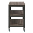 thumbnail image 3 of modway vivify industrial modern three tiered serving stand with locking casters, 3 of 5