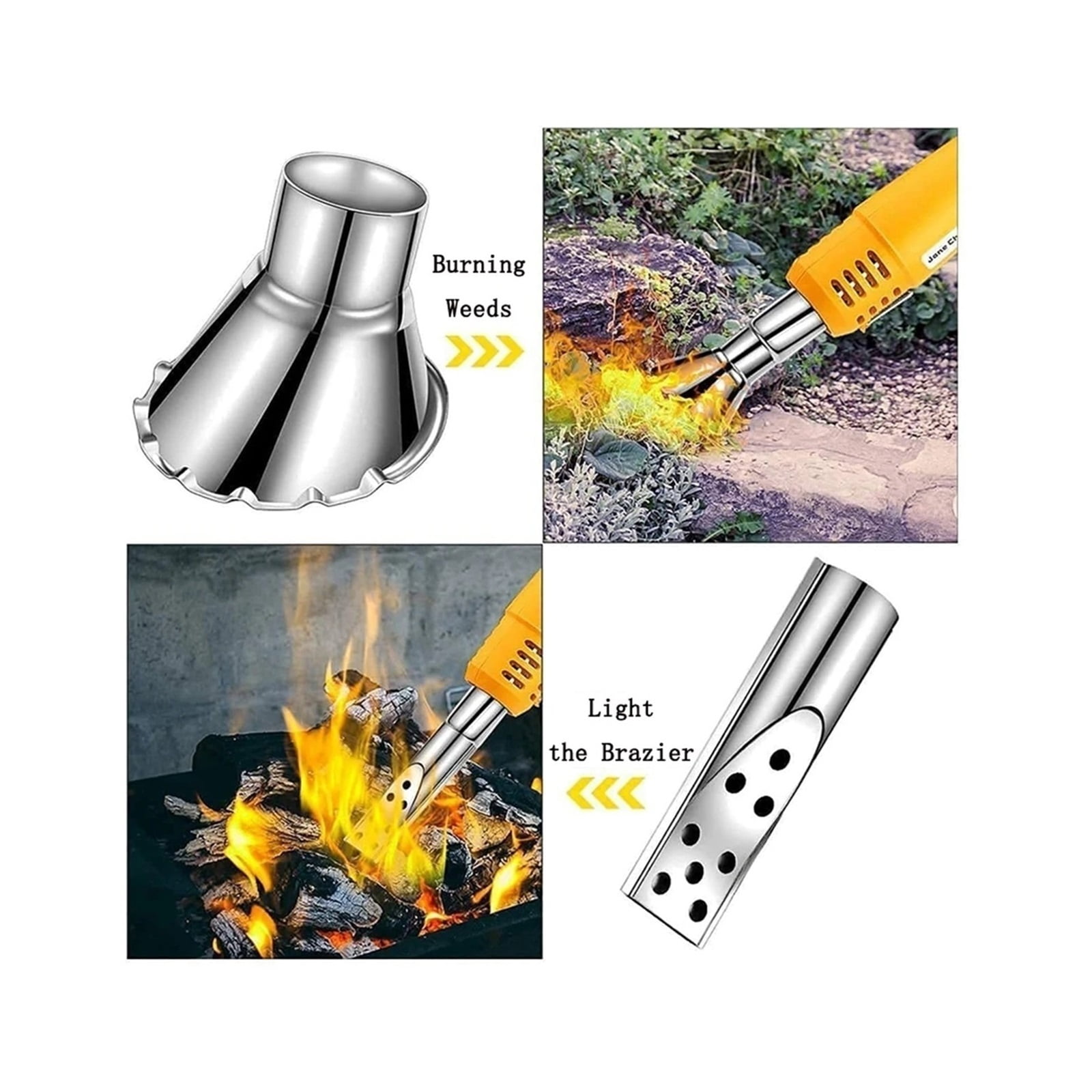 Momo, Electric Thermal Weeder Weed Burner, 2000W, with Nozzles