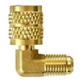 thumbnail image 1 of Adaptateur en Laiton pour Réfrigérateur Résistant à la Rouille et à la Corrosion R32/R454B Raccord Fileté Inversé pour Climatiseur, 1 of 8