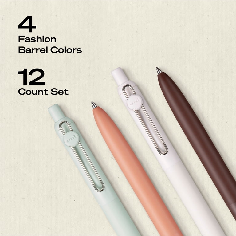 uniball™ Zento Retractable Liquid Gel Pens, 0.7mm Medium Point