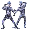 thumbnail image 3 of Nuevo traje de Venom para niños, traje para niños, mono para niños, trajes de simbiontes, superhéroes, disfraces de Halloween para niños, 3 of 5