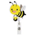 thumbnail image 1 of （Bees）Bee Felt Business Cards Cute Card Clips Business Card Buckles Decorative Card Buckles Id Badge Holder Business Card Clips Card, 1 of 4