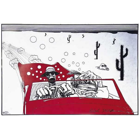 Fear And Loathing In Las Vegas - Poster / Print (Ralph Steadman) (Size: 36