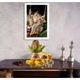 thumbnail image 3 of IBA Indianbeautifulart Radha Krishna On Swing Picture Frame Religious Poster White Wall Frame Deity Photo Frame Wall Decor&nbsp;For Home/ Office/ Temple-10 x 12 Inches, 3 of 7