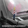 thumbnail image 2 of Antena tipo bala para coche, antena de metal universal para coche, repuesto para decoración exterior, 2 of 7