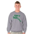 thumbnail image 5 of Sarcastic Keep It Together Joke Sweatshirt for Men or Women Brisco Brands S, 5 of 6
