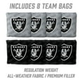 thumbnail image 6 of YouTheFan NFL Las Vegas Raiders 2' x 3' Cornhole Game, 6 of 6