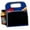 Blue, variant on STYLISH BLACK 6 PACK LUNCH COOLER
