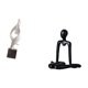 thumbnail image 5 of Estatua De Arte Abstracto, Figura Decorativa, Escultura De Resina, Adorno Para Casa, Oficina, Mesa De Café, Armario, Dormitorio, Estantería, Decoración, 5 of 8