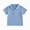 L101-Sky Blue, variant on CAUYDY Toddler Baby Boys Summer Outfit Waffle Button Down Collared Short Sleeve Polo T-Shirt Solid Waffle Tops Clothes(L101-Blue,6-12 M)