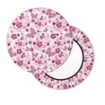 thumbnail image 2 of Hirioo Flower Butterfly for Round Bar Stool Seat Covers Washable Stool Cushion Slipcover Elastic Bar Chair Covers for 12-14 Inch Chair-12 inch, 2 of 7