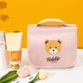thumbnail image 4 of Cute Fashion Cartoon Wash Pouch Makeup Organizer Toiletry Bag Travel Cosmetic Pouch Makeup Case Make Up Bag Storage Bag Teddy Bear Cosmetic Bag BLUE, 4 of 8