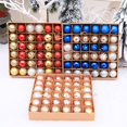 thumbnail image 1 of Meidiya 36Pcs 3cm Christmas Tree Balls Bright Colors Multi-Style Mixed Box Shatterproof Lanyard Christmas Party Decoration Hanging Ball Pendant Festive, 1 of 6