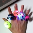 thumbnail image 4 of LIWEN LED Halloween Ring Lighting Effect Cartoon Vivid Finger Halloween Glowing Ring for Decoration, 4 of 8