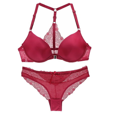 

Lingerie Set Womens Sexy Lingerie Women s Lingerie Set Sexy Lace Bra And Panties Summer Thin Lingerie Set Red