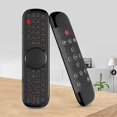 thumbnail image 3 of Wechip W2 Pro Wireless Keyboard 2.4G 3-in-1 Function ABS Air Mouse Touchpad Keyboard for Smart TV, 3 of 5