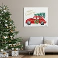 thumbnail image 2 of Stupell Industries Santa Gnomes Driving Christmas Car Holiday Tree Graphic Art Gallery Wrapped Canvas Print Wall Art, Design by Heatherlee Chan, 2 of 7