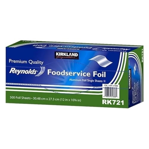 Kirkland Signature Foodservice Foil Sheet, 500-count - Walmart.com