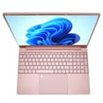 thumbnail image 4 of Computadora portátil de oro rosa de 15,6 pulgadas IPS 1920x1080 CPU de cuatro núcleos 12 GB de RAM 512 GB de ROM Computadora portátil para oficina escuela 100-240 V 12 GB de RAM 512 GB de ROM Enchufe de EE. UU., 4 of 8