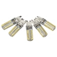 thumbnail image 1 of 5x 5W G9 2835 Lámpara SMD Foco de cuerpo de silicona Luz de maíz 48 piezas Bombilla LED (blanco cálido), 1 of 5