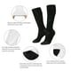 thumbnail image 3 of Fotbe Black Marble Calcetas Divertidas Estampadas para Hombre y Mujer, Calcetas de Algodón hasta la Rodilla para Caminar, Correr, Enfermería y Embarazo, 3 of 6
