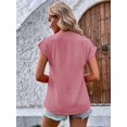 thumbnail image 5 of Blouse Décontractée en Coton à Manches Longues pour Femmes Noire, 5 of 5