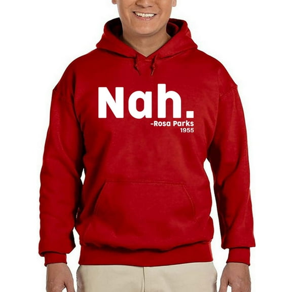 Nah Hoodie Men -GoatDeals Designs, Male x-Large