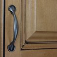 thumbnail image 4 of GlideRite 3 in. Center Classic Arch Pull Cabinet Hardware Handle, Satin Pewter, 4 of 5