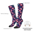 thumbnail image 4 of Logiee Cool Mirror Cherries Print Gift Stocking Stuffers,Adult Stockings,Novelty Socks,Funny Socks Birthday Running Walking Sleeping, 4 of 6